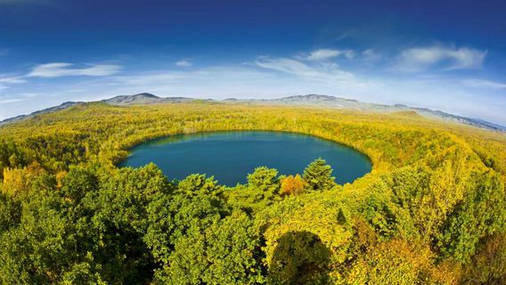 Sihai Longwan Maar Lake