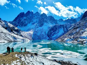 Qilian Mountains Binggou River Scenic Area