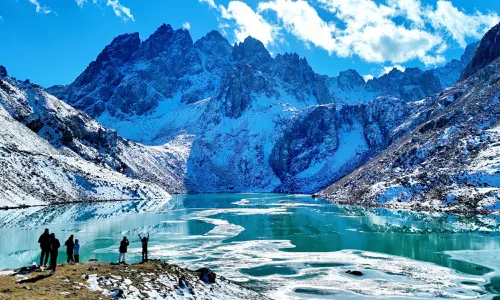 Qilian Mountains Binggou River Scenic Area
