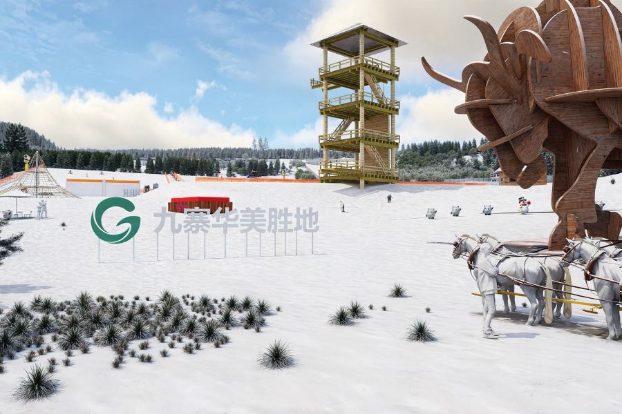 九寨溝穹恰冰雪大世界