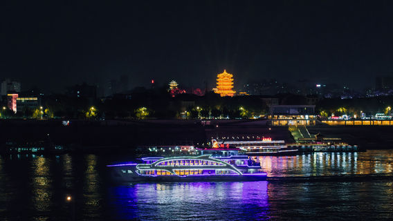 Wuhan Liangjiang Tour · Hanyangmen Pier (Night Tour of the Yangtze River)