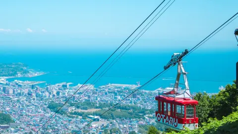 Otaru Mt.Tengu Ropeway attraction in Otaru
