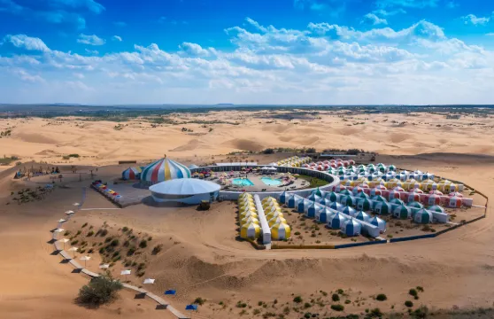 響沙灣門票 + 1/2號來回索道票成人