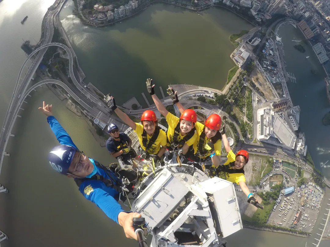 4_澳門旅遊塔百步登天