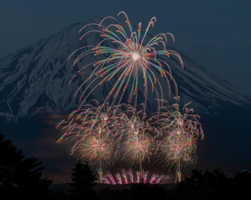2_The ZEKKEI FIREWORKS @Mt.fuji