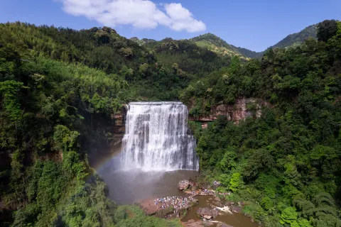 Chishui Danxia Tourist Area · Great Waterfall