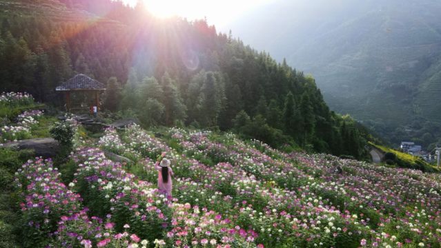 Buni Titian Jia Wu Waterfall Sceneic Area