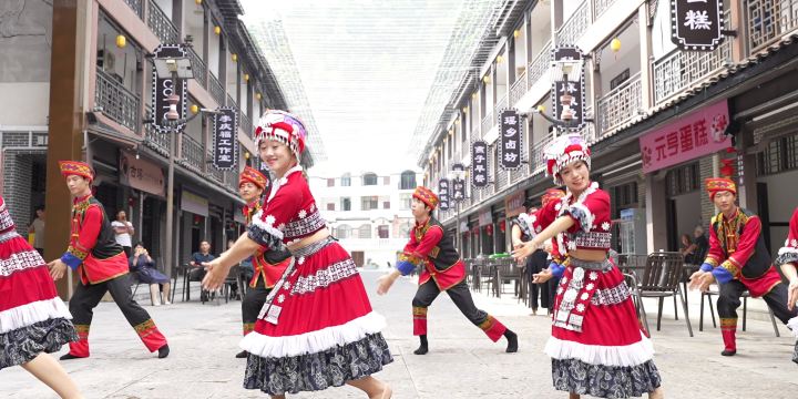 The ancient Yao Village of Yaogu Mountain in Tongcheng County