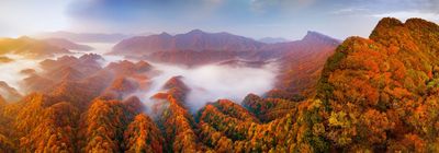 Sea of Clouds Sightseeing in Bazhong