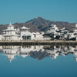茶卡鹽湖