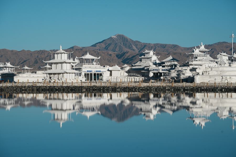 茶卡鹽湖