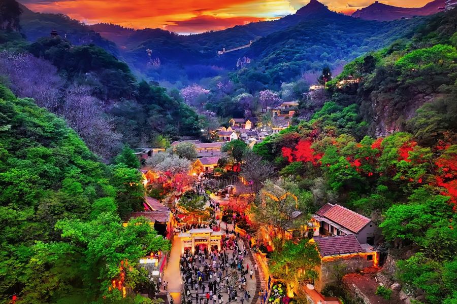 山東文旅·紅葉柿巖旅遊區