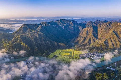 Qiyunshan Mountain Ecological And Cultural Tourism Zone