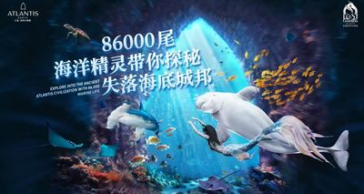 The Lost Chambers Aquarium - Atlantis Sanya