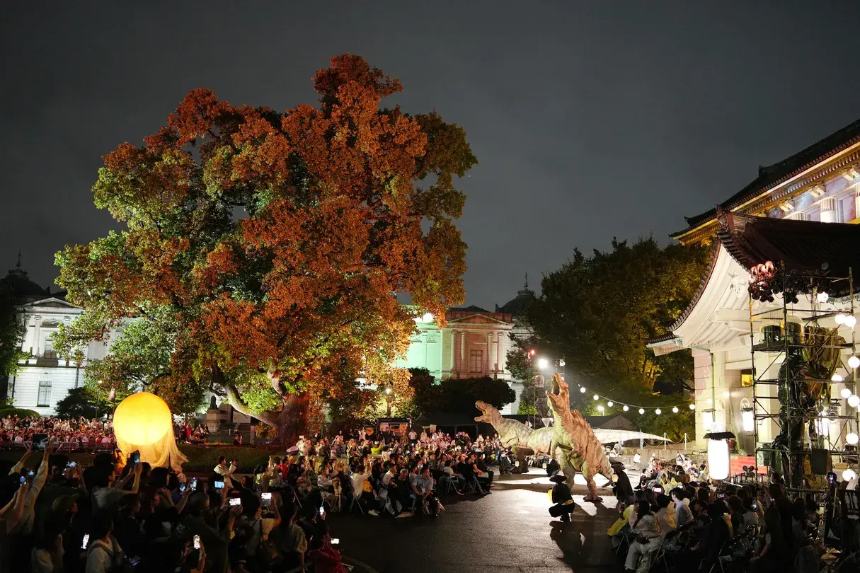 3_Tokyo National Museum Project DINO-A-LIVE Dinosaur Grand Night Parade at Tokyo National Museum