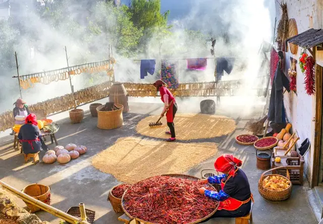 Wuyuan Autumn Sun-drying Harvest