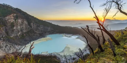 卡瓦普定火山湖