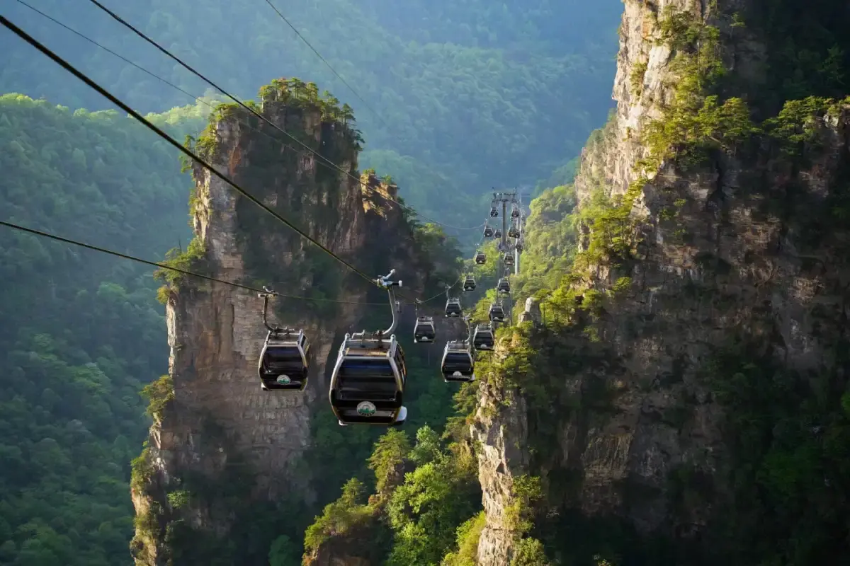 Tianzi Mountain Cableway
