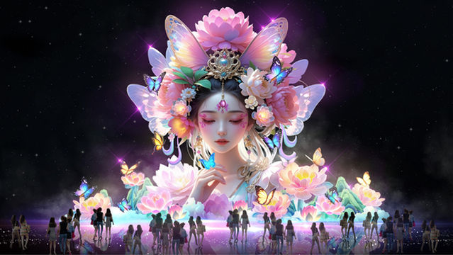 The 2nd "Spring Lantern Festival: Northern and Southern New Year Flavors at Expo Park" at Chengdu World Expo Park