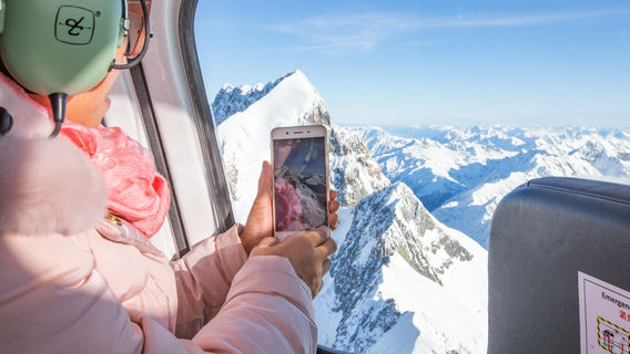 Helicopter Rides in Fox Glacier