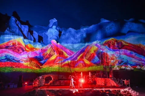 Zhangye Colorful Danxia Scenic Spot