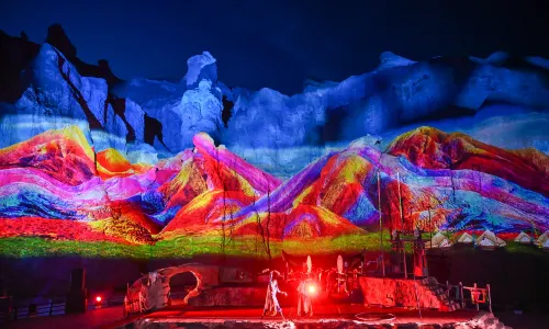 Zhangye Colorful Danxia Scenic Spot