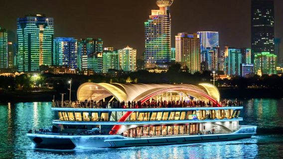 Wuhan Liangjiang Cruise (Night Cruise on Yangtze River)