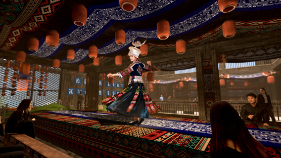 Xiushan, the border town that never sleeps, has a play