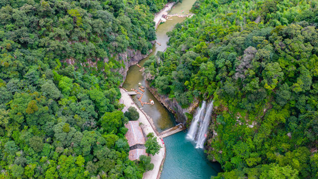 Tieshan Fuxi Canyon Ecological Drifting Scenic Spot