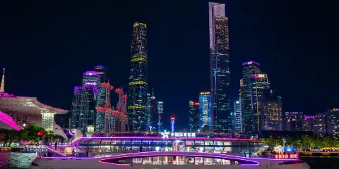 珠江夜遊