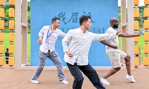 Chengdu Tai Chi Experience