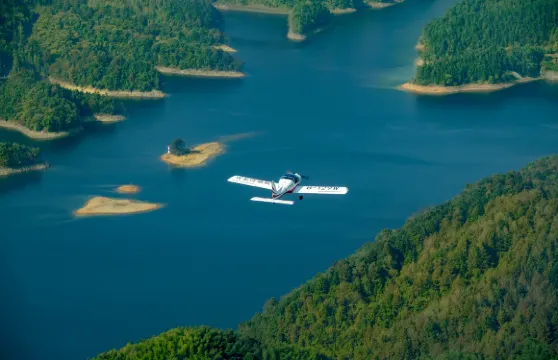 青龍灣通航基地觀光飛行/模擬艙體驗（不同套餐可選）
