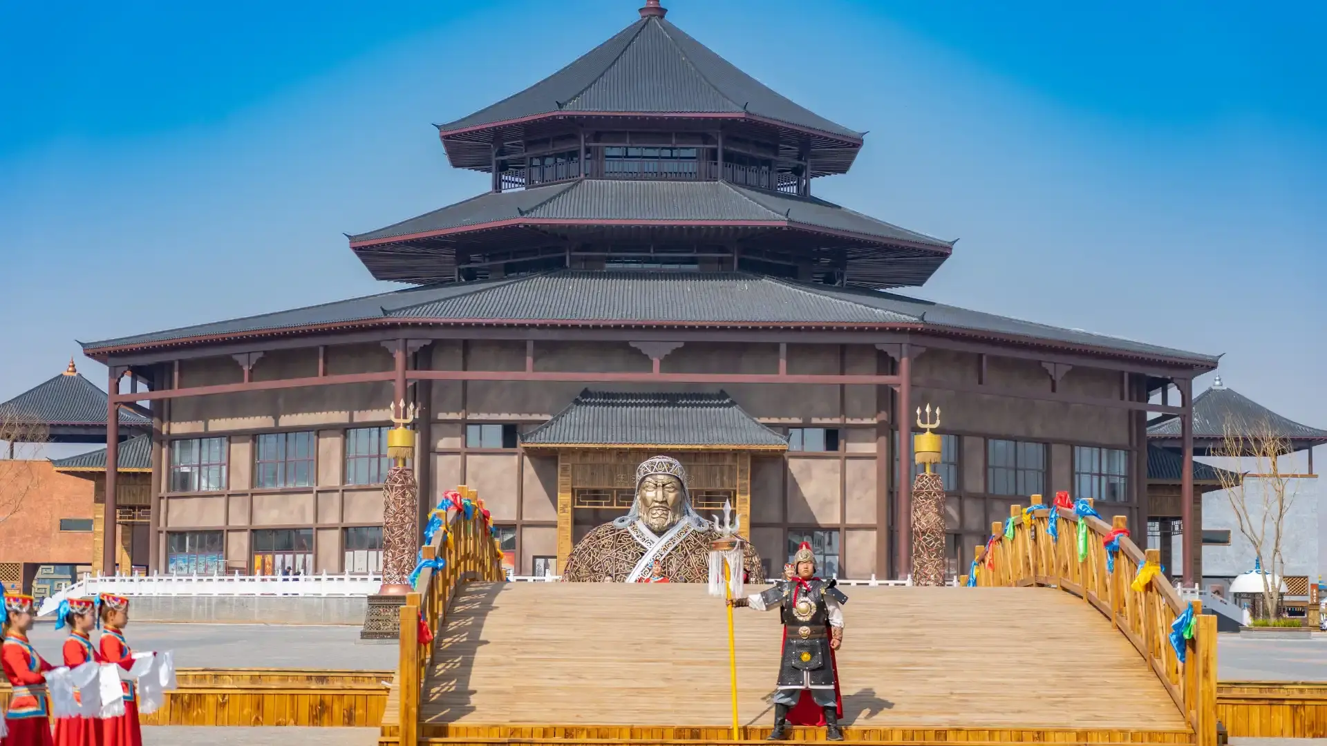 Hotels near Happy City (formerly Mongolian King City)