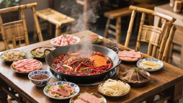 Hot Pot Savoring in Chongqing
