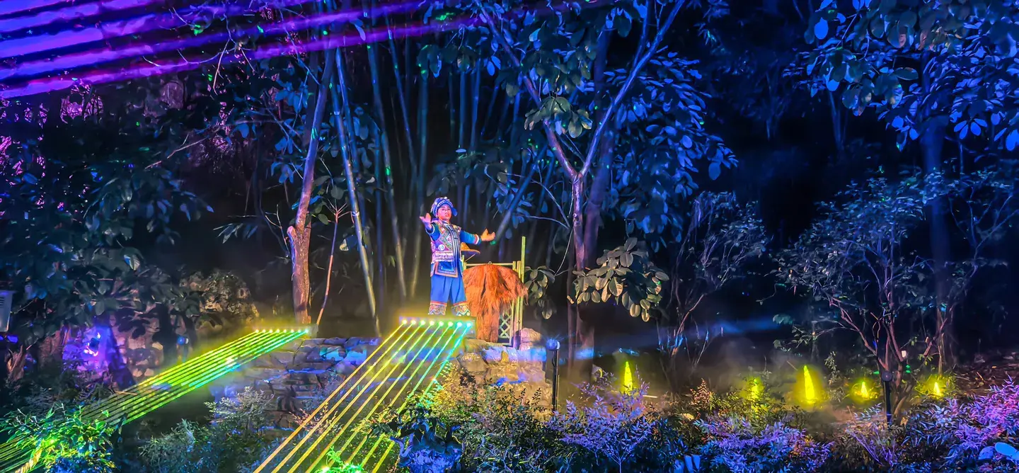 4_黃果樹大瀑布夜遊