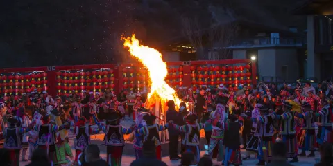 九寨溝營火體驗