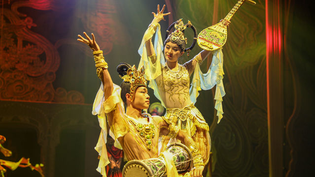 Flying Apsaras Performances in Dunhuang