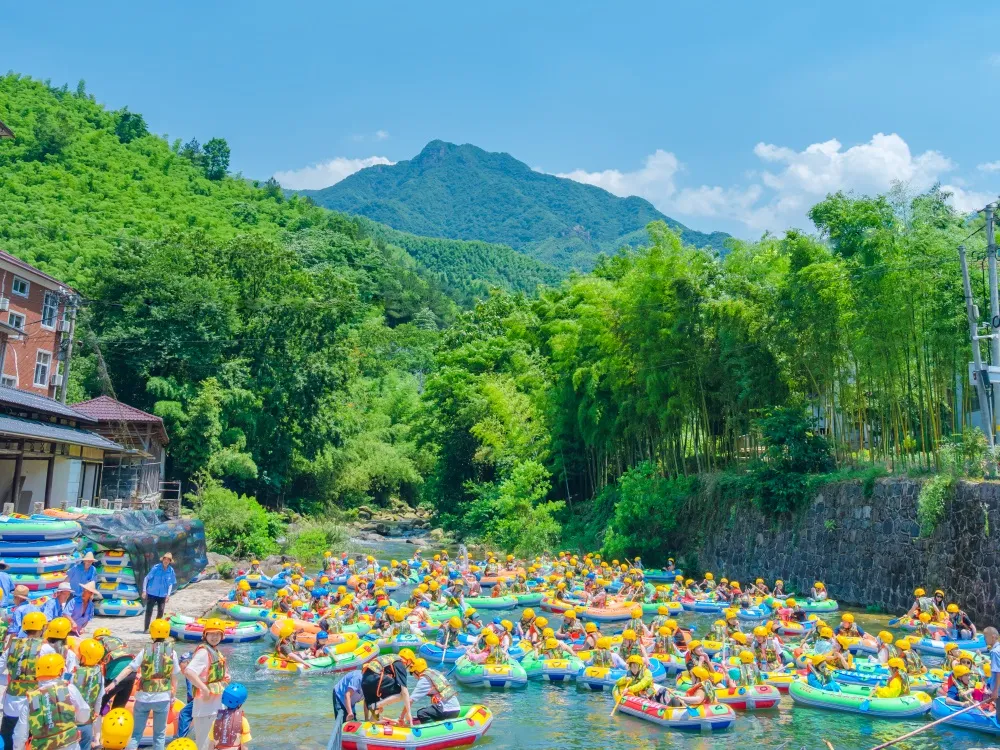 3_安吉天目山漂流