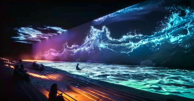 "Infinite Ocean" Immersive AI-Generated Art Exhibition | Tế Nam