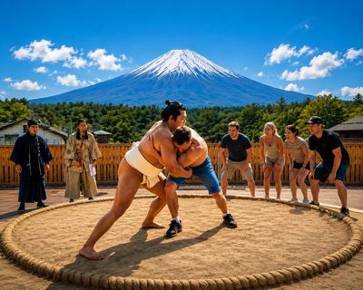 富士山相撲表演秀&體驗