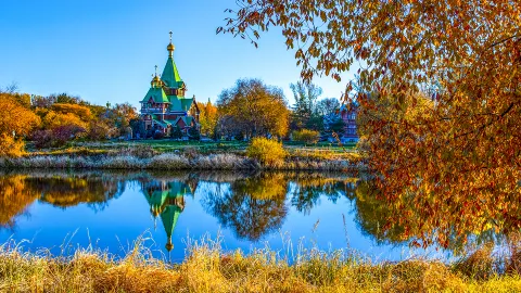 Volga Manor attraction in Harbin