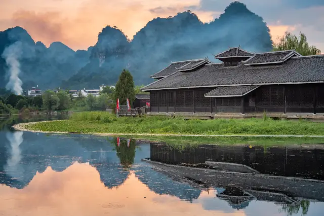 Sunsets in Guilin