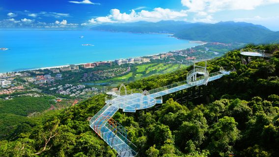 Full Sea View Glass Bridge