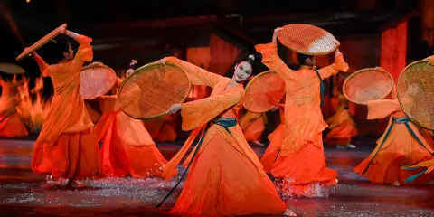 英歌情景區《煙火潮汕》非遺民俗秀成人票