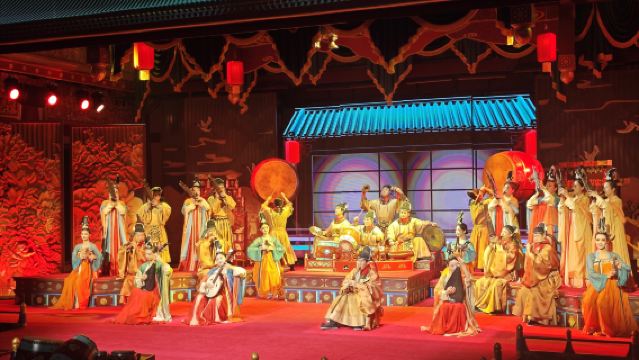 西安大唐芙蓉園+大唐芙蓉園《鼓》一日遊【宮廷燕樂/快速入園】