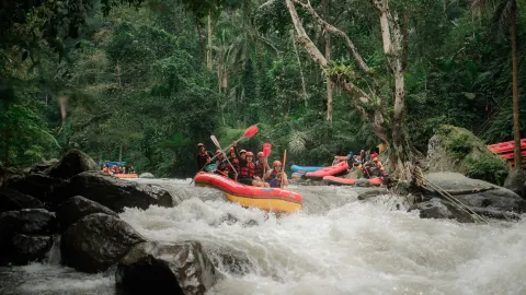 Rafting in Bali attraction in Bali