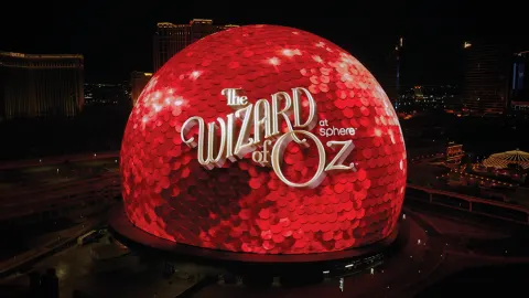 Sphere attraction in Las Vegas