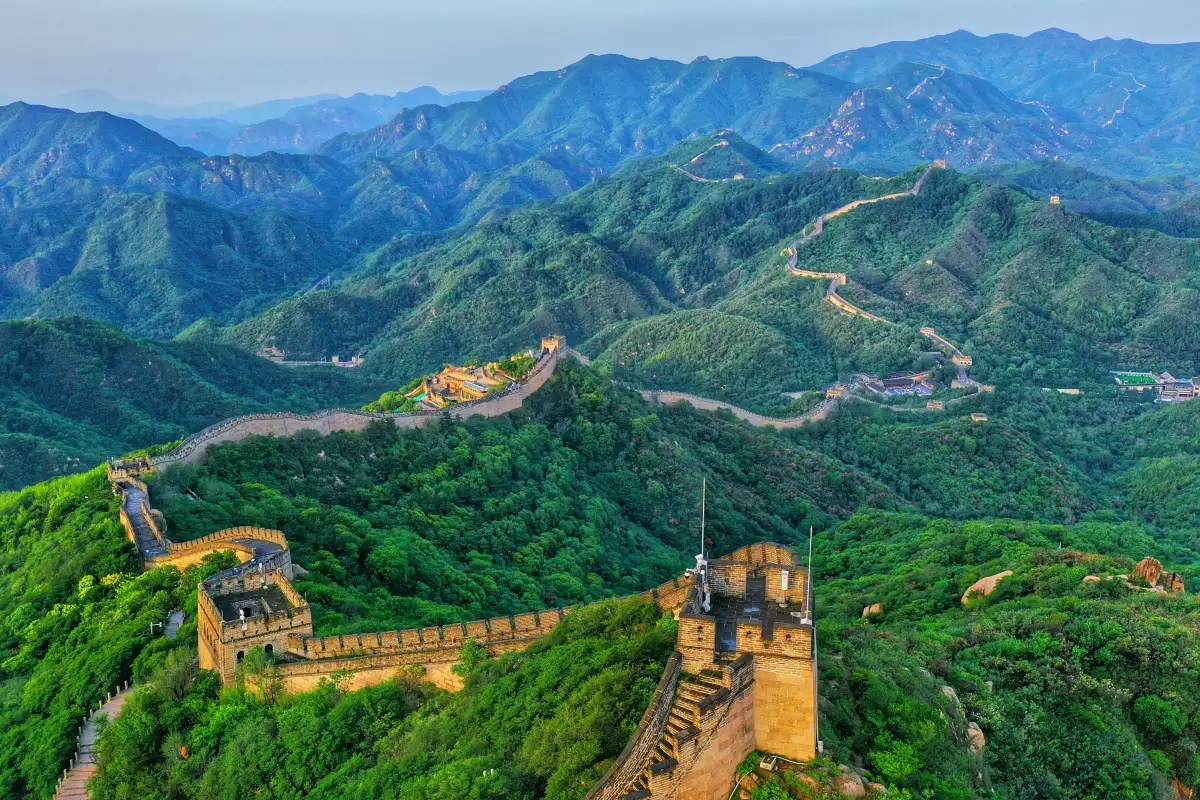 Badaling Great Wall Summer (June–August): Peak Season with Lush Green Scenery