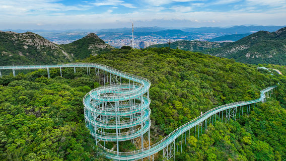 산동 문려·홍엽 시암 관광지(산둥 원뤼·훙예 스옌 뤼여우취)