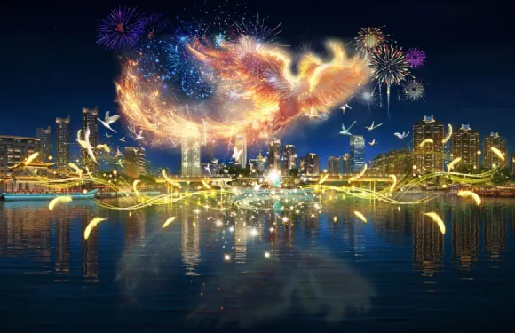 清名橋古運河景區江南古運河遊船水上光影之旅夜遊票成人